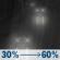 Monday Night: Rain likely after 7pm. Mostly cloudy, with a low around 53. South wind 5 to 10 mph. Chance of precipitation is 60%. Monday Night: Light Rain Likely