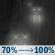 Monday Night: Rain. Cloudy, with a low around 49. Southwest wind 0 to 15 mph, with gusts as high as 25 mph. Chance of precipitation is 100%. Monday Night: Light Rain