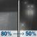 Tuesday Night: Widespread rain showers before 4am, then a chance of rain. Cloudy, with a low around 45. Southeast wind around 5 mph. Chance of precipitation is 80%. Tuesday Night: Widespread Rain Showers then Chance Light Rain