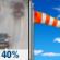 Thursday: Chance Light Rain then Sunny