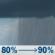 Saturday: Rain showers. Cloudy, with a high near 53. Saturday: Rain Showers