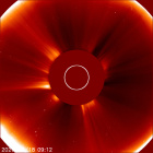 Latest LASCO C2 image of the Sun