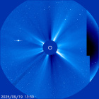 Latest LASCO C3 image of the Sun