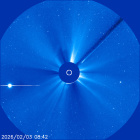 Latest LASCO C3 image of the Sun