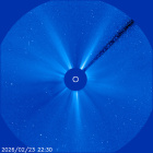 Latest LASCO C3 image of the Sun