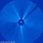 Latest LASCO C3 image of the Sun