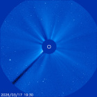 Latest LASCO C3 image of the Sun