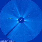 Latest LASCO C3 image of the Sun