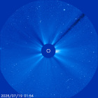 Latest LASCO C3 image of the Sun