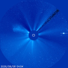 Latest LASCO C3 image of the Sun