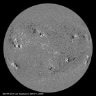 Latest SDO/HMI Magnetogram image of the Sun