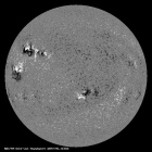 Latest SDO/HMI Magnetogram image of the Sun