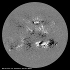 Latest SDO/HMI Magnetogram image of the Sun