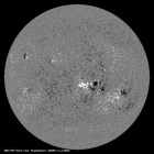 Latest SDO/HMI Magnetogram image of the Sun