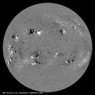 Latest SDO/HMI Magnetogram image of the Sun