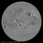 Latest SDO/HMI Magnetogram image of the Sun
