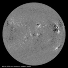 Latest SDO/HMI Magnetogram image of the Sun
