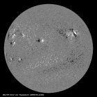 Latest SDO/HMI Magnetogram image of the Sun