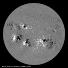 Latest SDO/HMI Magnetogram image of the Sun
