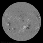 Latest SDO/HMI Magnetogram image of the Sun