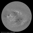 Latest SDO/HMI Magnetogram image of the Sun