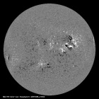 Latest SDO/HMI Magnetogram image of the Sun