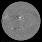 Latest SDO/HMI Magnetogram image of the Sun