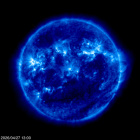 Click for time-lapse image of the sun