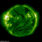 SOHO EIT 195 image of the sun