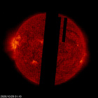 SOHO EIT 304 image of the sun